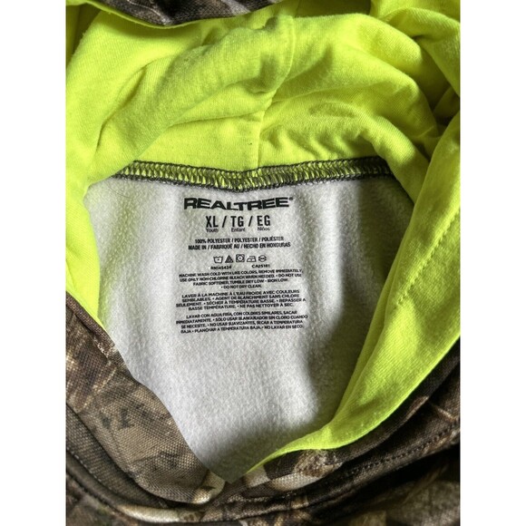 Realtree Camo Hoodie Youth XL Neon Hoodie - Picture 3 of 4